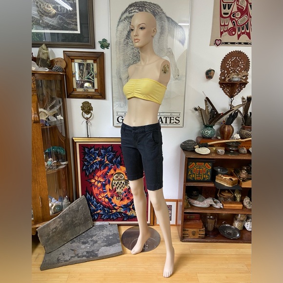 Y2K Pin Stripe Dickies Shorts - Picture 4 of 10